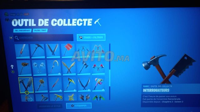 compte fortnite a vendre full ( mail changeable )  - 2