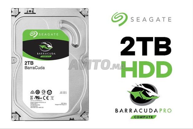 disque dur Seagate BarraCuda 2 To - 1