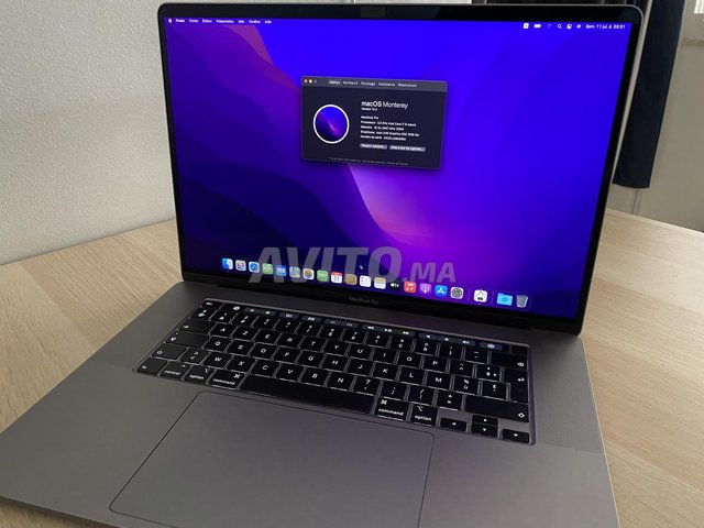 MacBook Pro 16 Touch bar 2019 i7 - 3