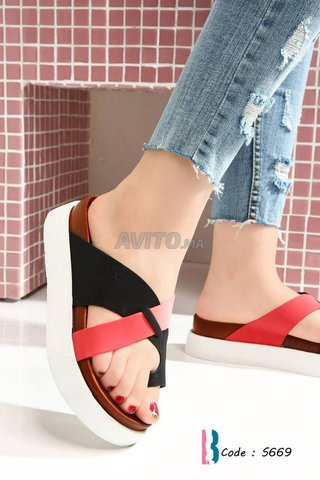 Sandales confortables femme pour été  - 8