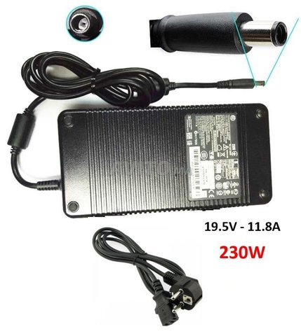 Chargeur/Adaptateur pour HP 19.5V/11.8A-230W Origi - 2