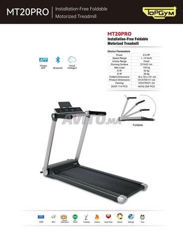 Tapis Roulant TOP GYM - 1