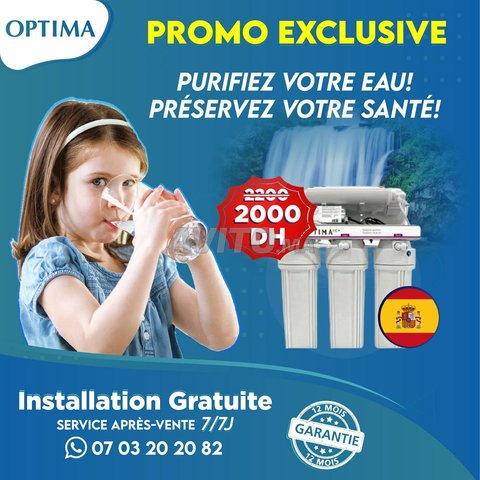 Osmoseur Filtre d'eau OPTIMA - 4