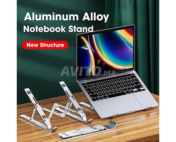 SUPPORT PLIABLE POUR PC PORTABLE