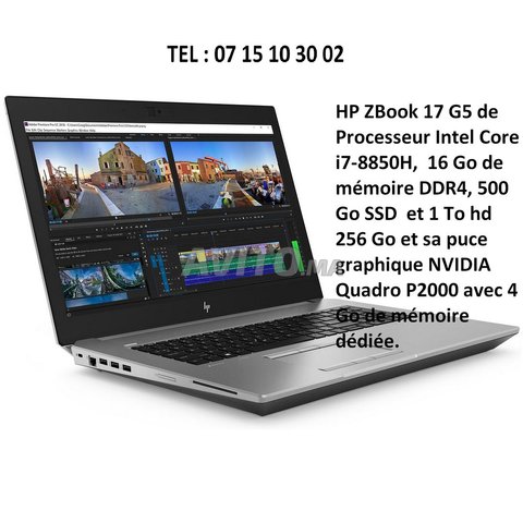 Pc portable HP ZBook 17 G - 1