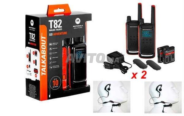 Talkie walkie Motorola professionnel t82 - 2