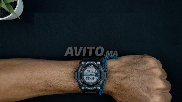 Casio montre sport pour homme bracelet en résine - 2