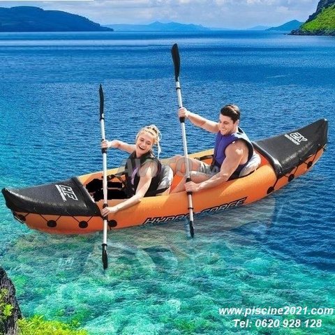 Kayak HF 342cm x 88cm x 42cm 2 pagaies et pompe - 4