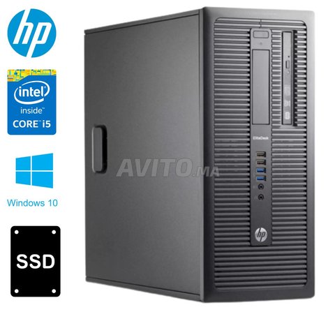 HP ELITEDESK 800 G1 TWR I5 4590 - 8GB 256GB SSD  - 1