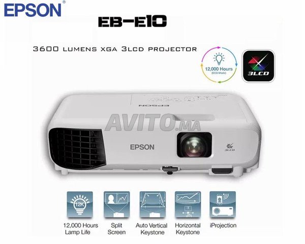 Epson EB-E10 Vidéoprojecteur 3600 Lumens  - 1