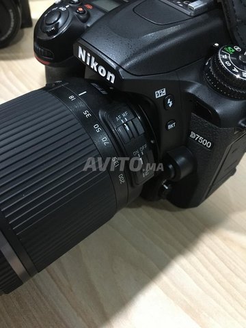 Reflex numérique Nikon D7500 Avec obj 18-200mm  - 1