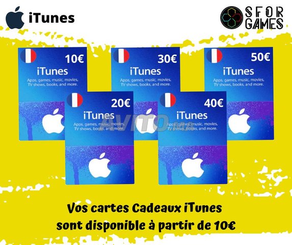Carte iTunes France - 2
