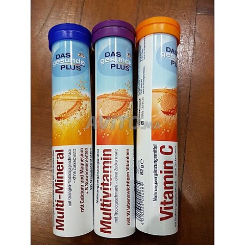 Vitamin C / Multivitamin / Zinc - Zang / Calcium - 4