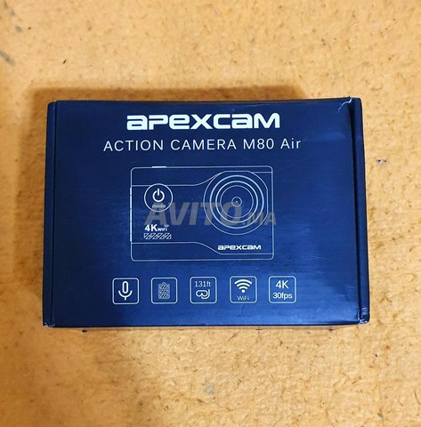 Apexcam Action Waterproof Camera M80 Air 4k - 2