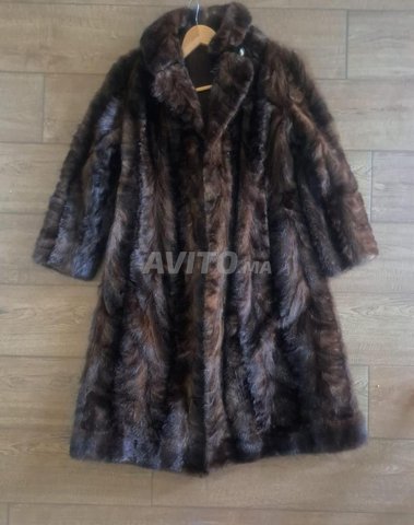 Manteau de Fourrure animal nerts - 1