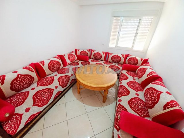 Salon marocain complet avec table - 3