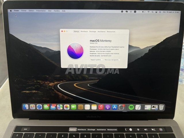 MacBook pro 2019 i5  - 8