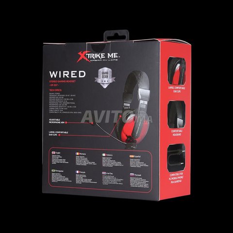 GAMER Casque HP-307 WIRED STEREO - 5