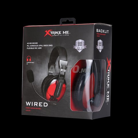 GAMER Casque HP-307 WIRED STEREO - 4