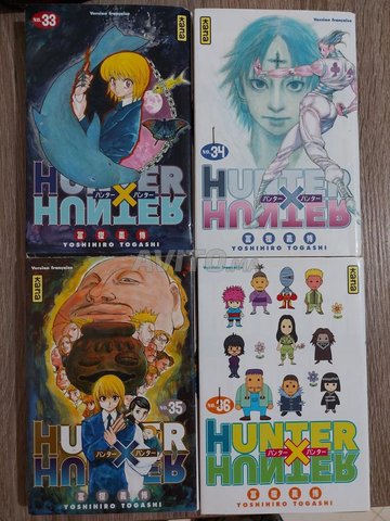 Manga Hunter X Hunter Tome 33 34 35 Et 36 Neufs Films Livres Magazines A Rabat Avito Ma Undefined