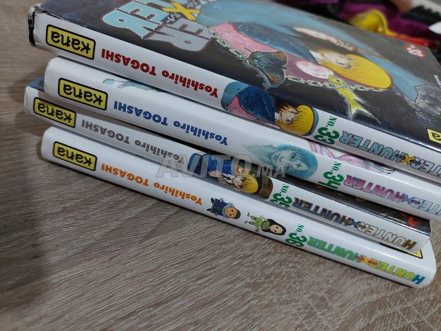 Manga Hunter X Hunter Tome 33 34 35 Et 36 Neufs Films Livres Magazines A Rabat Avito Ma Undefined