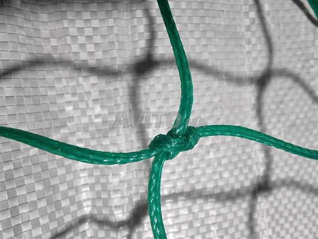 Filet De Football Anti-Ballon – Nylon 3 Mm, 6,4x3 M Ou 8,8x3 M, Anti-UV, Avec 10 Sangles, Pour Jardin Et Terrain