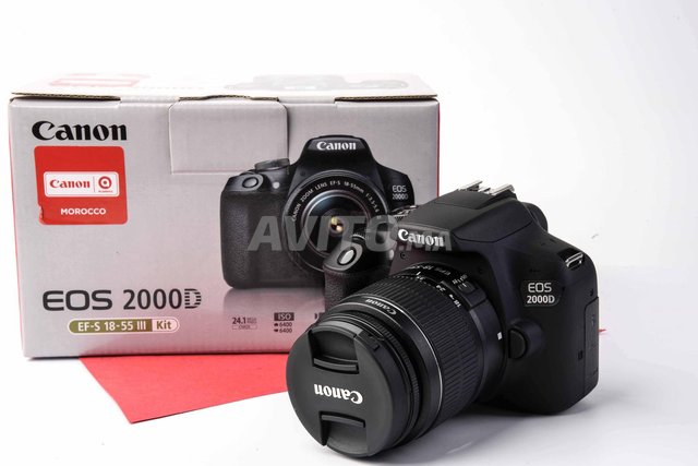 Le prix le plus bas au marché Pack Canon EOS 2000D - 2