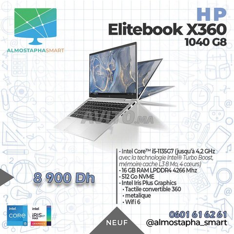 HP Elitebook X360 1040 G8  - 1