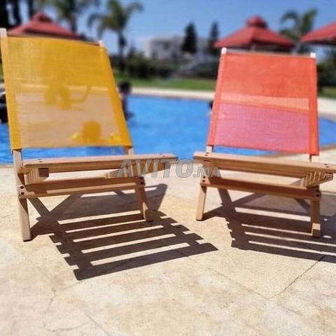 Chaise en bois pliable - 2