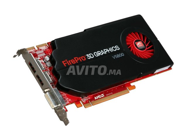 GPU AMD FirePro V5800 1GB - 128bit DDR5 - 1
