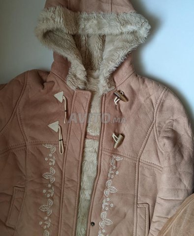 manteau de fourrure معطف للبنات - 2