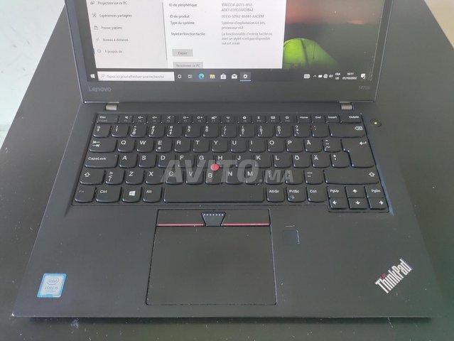 LENOVO ThinkPad T470S I5  7eme Génération - 3