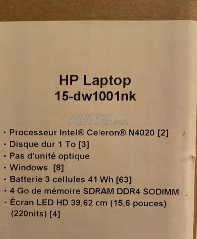 HP Laptop 15-dw1001nk - 2
