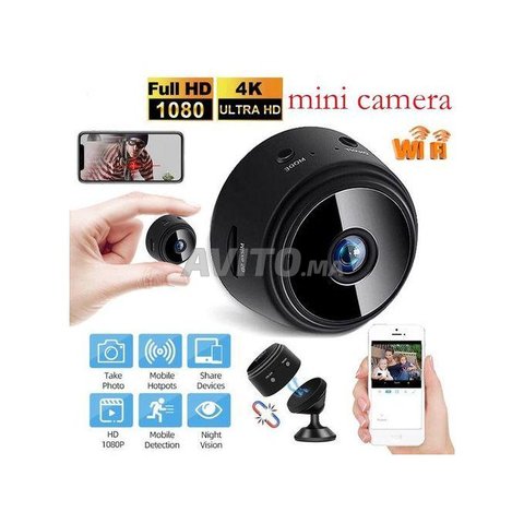 Mini Caméra Espion WIFI 4K Vision Nocturne - 1