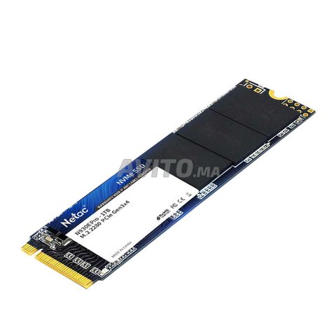 Netac N930E PRO M.2 SSD NVME 1 To 3D NAND SLC - 1