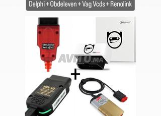 Pack 4 appareils de diagnostic automobile