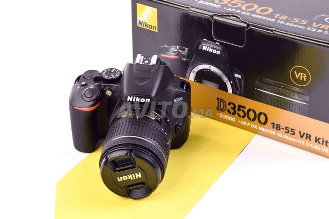 Nikon D3500 avec obj 18-55mm et diffuseur - 4