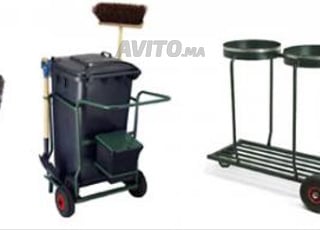Chariot poubelle