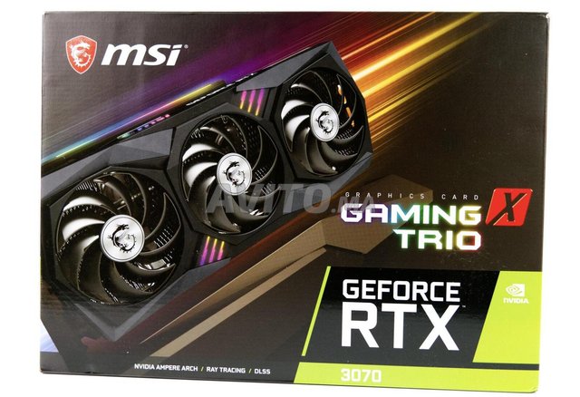 MSI GeForce RTX 3070 GAMING X TRIO GPU | Accessoires informatique et Gadgets à Tanger | Avito.ma