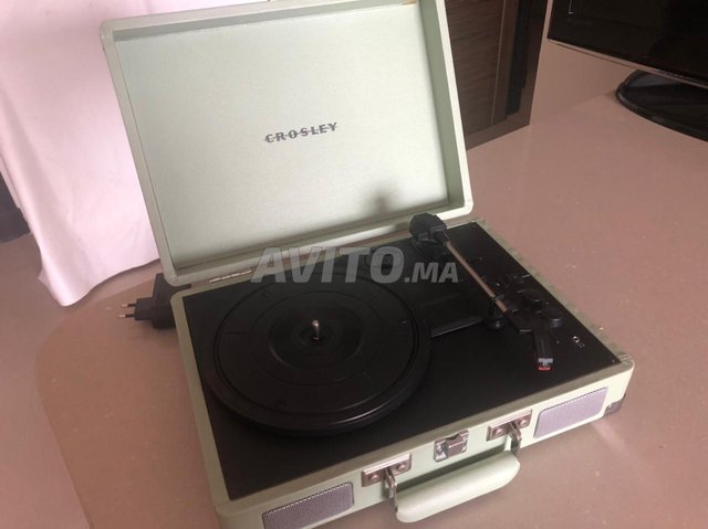 Tourne disque Crosley Cruiser avec Bluetooth - 5
