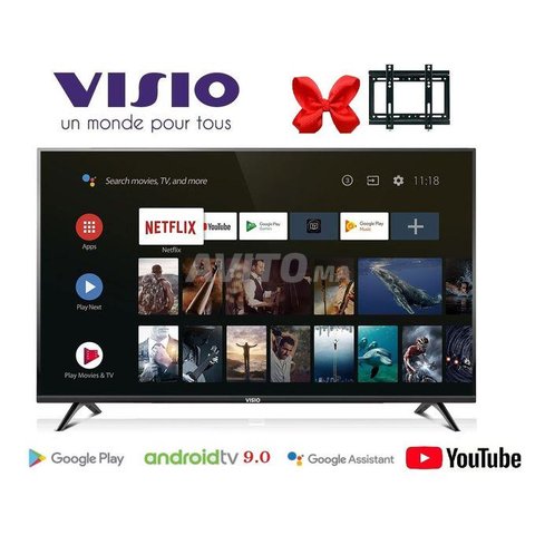 Visio TV 40'' Smart Android Original 9 FHD Neuf - 1