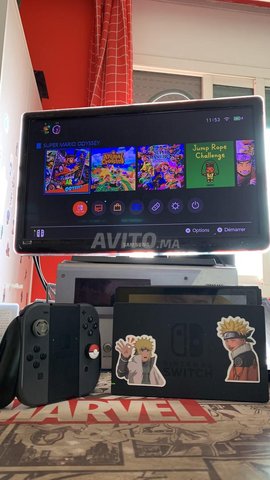 Nintendo Switch - couleur gris - avec jeu - 3