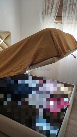 lit double avec coffre 160x200 cm  - 7