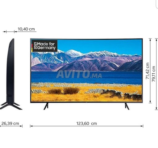 Samsung smart Tv Crystal Uhd 4k Curved 55p - 1