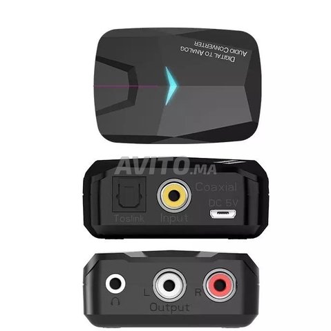 Convertisseur Bluetooth audio numérique analogique - 8