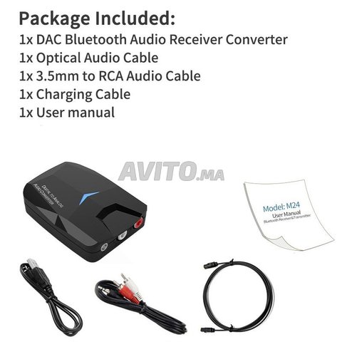 Convertisseur Bluetooth audio numérique analogique - 3