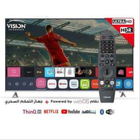 TV Vision 50'' UHD 4K SMART Webos LG IP gratuit - 1