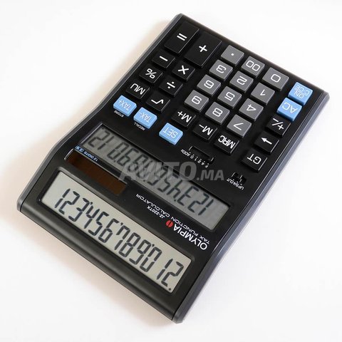 Olympia Calculatrice fiscale 2aficchage 12chiffres - 3