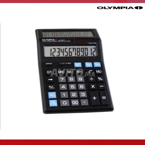 Olympia Calculatrice fiscale 2aficchage 12chiffres - 1