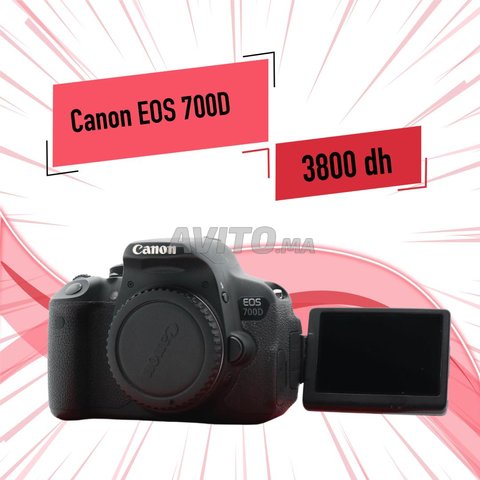 Appareil photo Canon EOS 700D (Boitier nu) - 1
